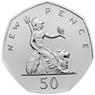 50 New Pence - 2019 reissue